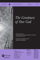 The Greatness of Our God SATB choral sheet music cover